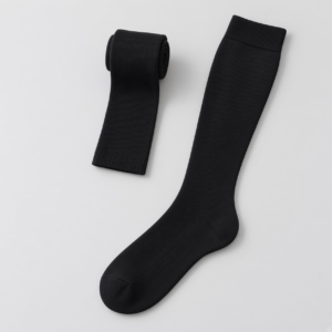 Girls Knee High Uniform Socks