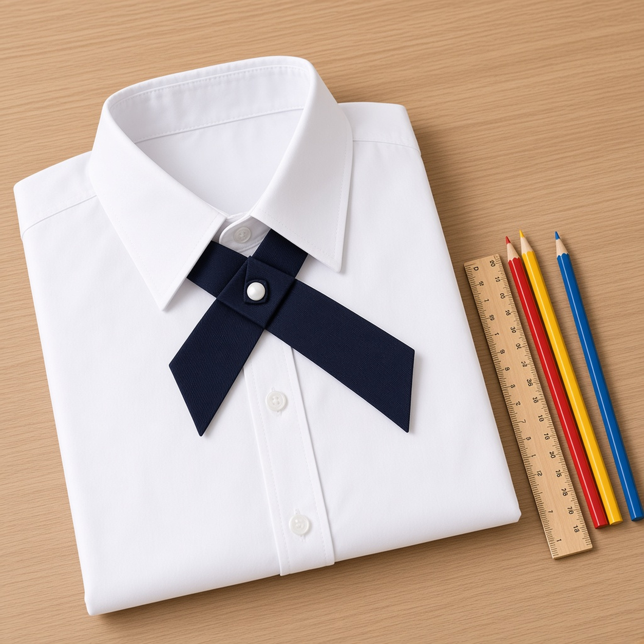 Adjustable Criss-Cross School Bow Tie